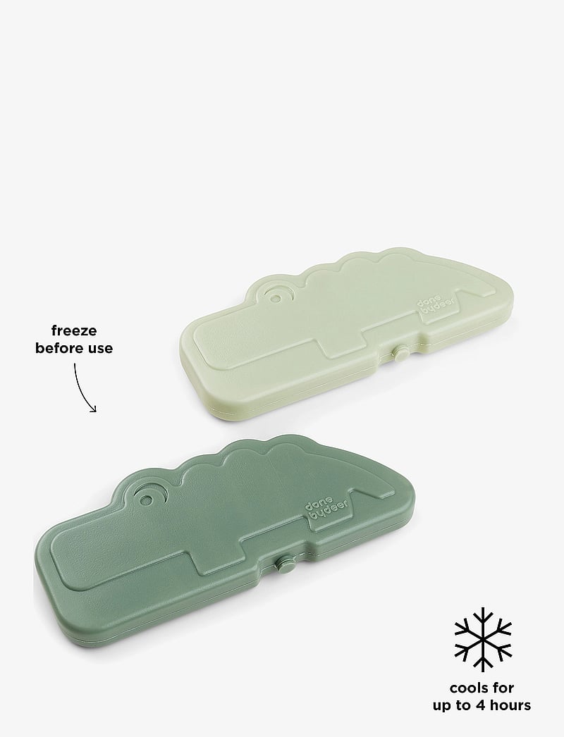 Done by Deer - Cooling element 2-pack Croco Green - beebitoidu anumad - green - 1