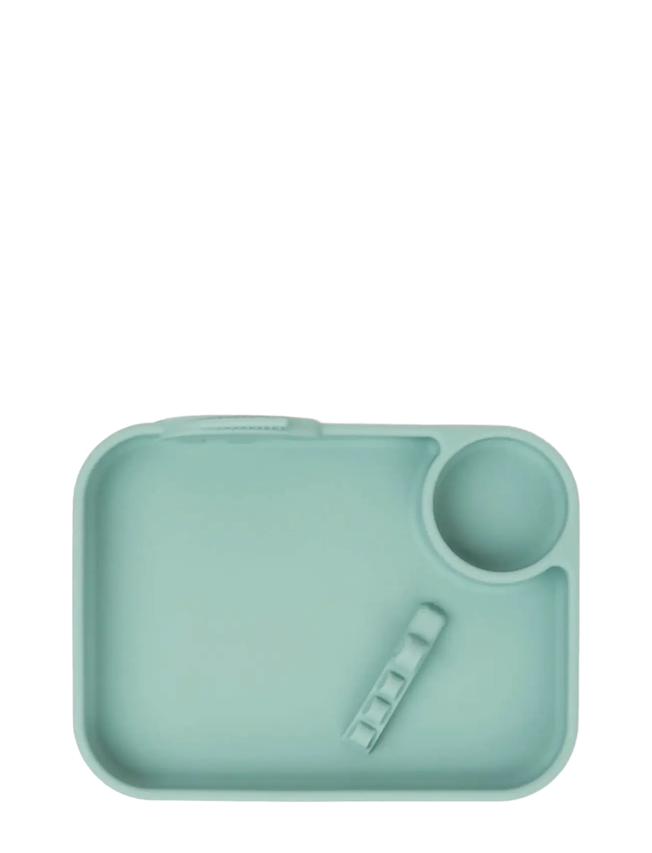 Done by Deer - Peekaboo compartment plate Deer friends Blue - plates - blue - 3