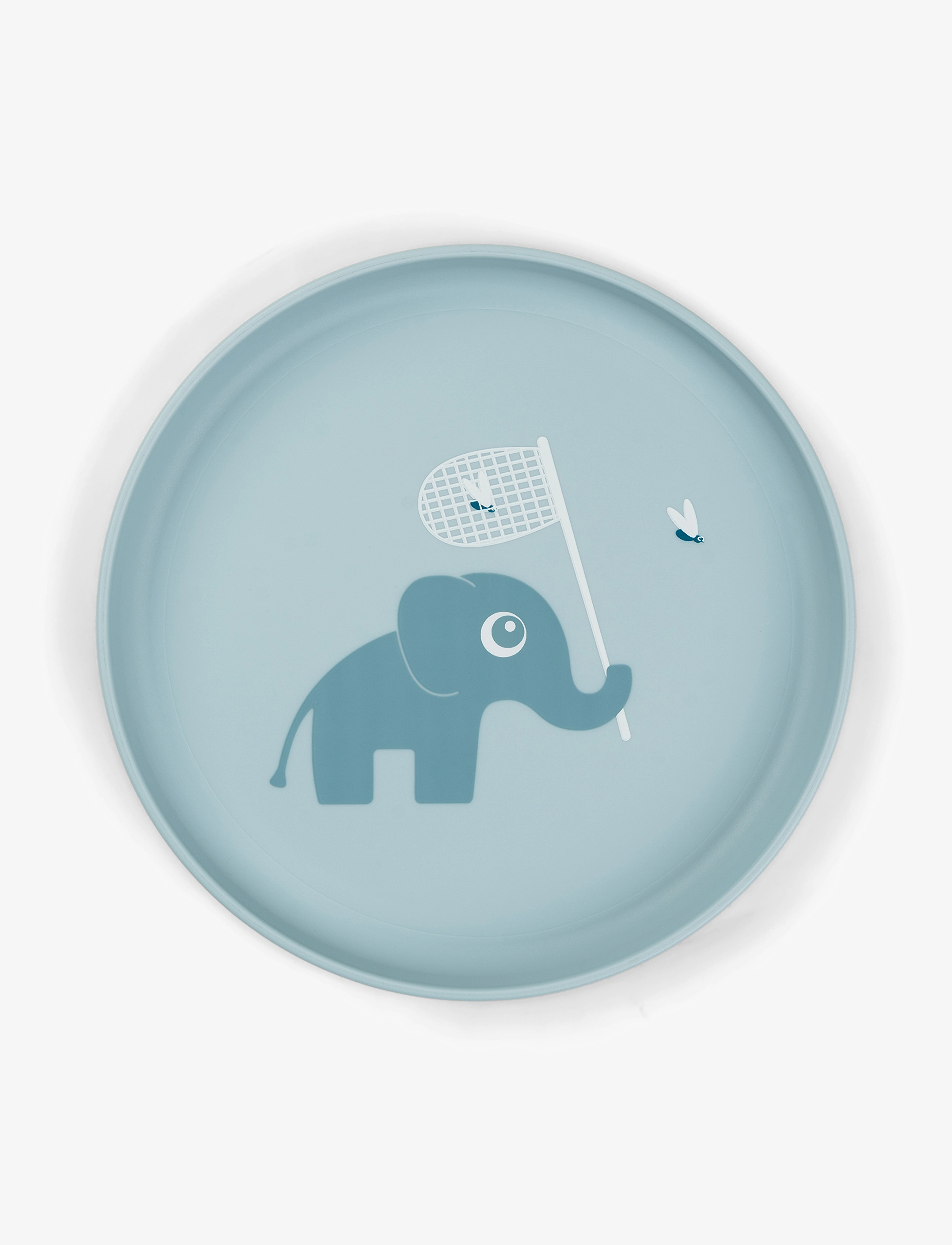Done by Deer Foodie Tallerken Elphee Blå, One Size, Plates & Bowls, Blau - Plates, Kinder