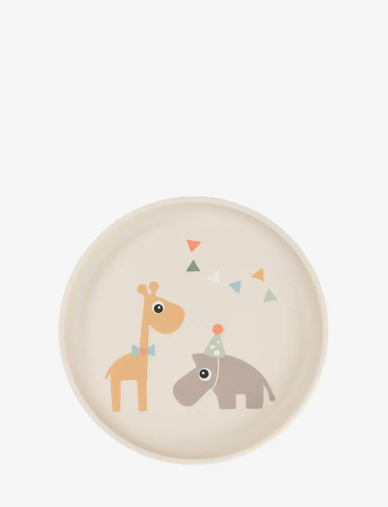 Done by Deer - Foodie plate Celebration Sand - taldrikud - sand - 1