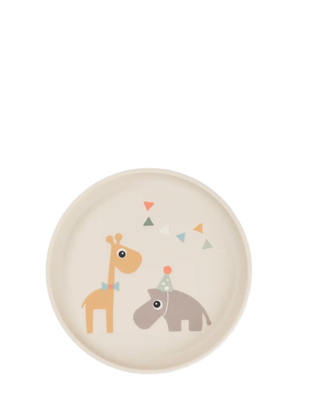 Done by Deer Foodie plate Celebration Sand - Talrikar & skålar - SAND / beige
