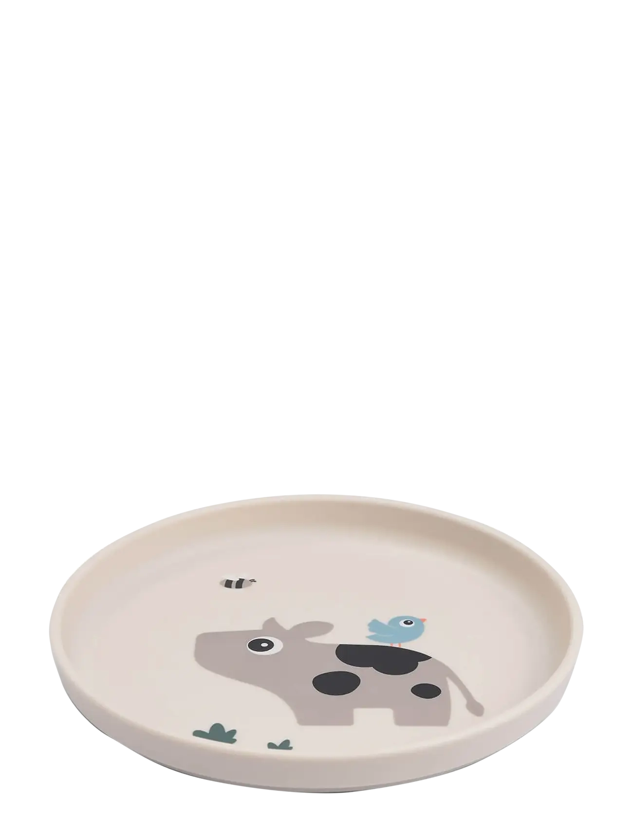 Done by Deer - Foodie plate Tiny farm Sand - tallrikar & skålar - sand - 1