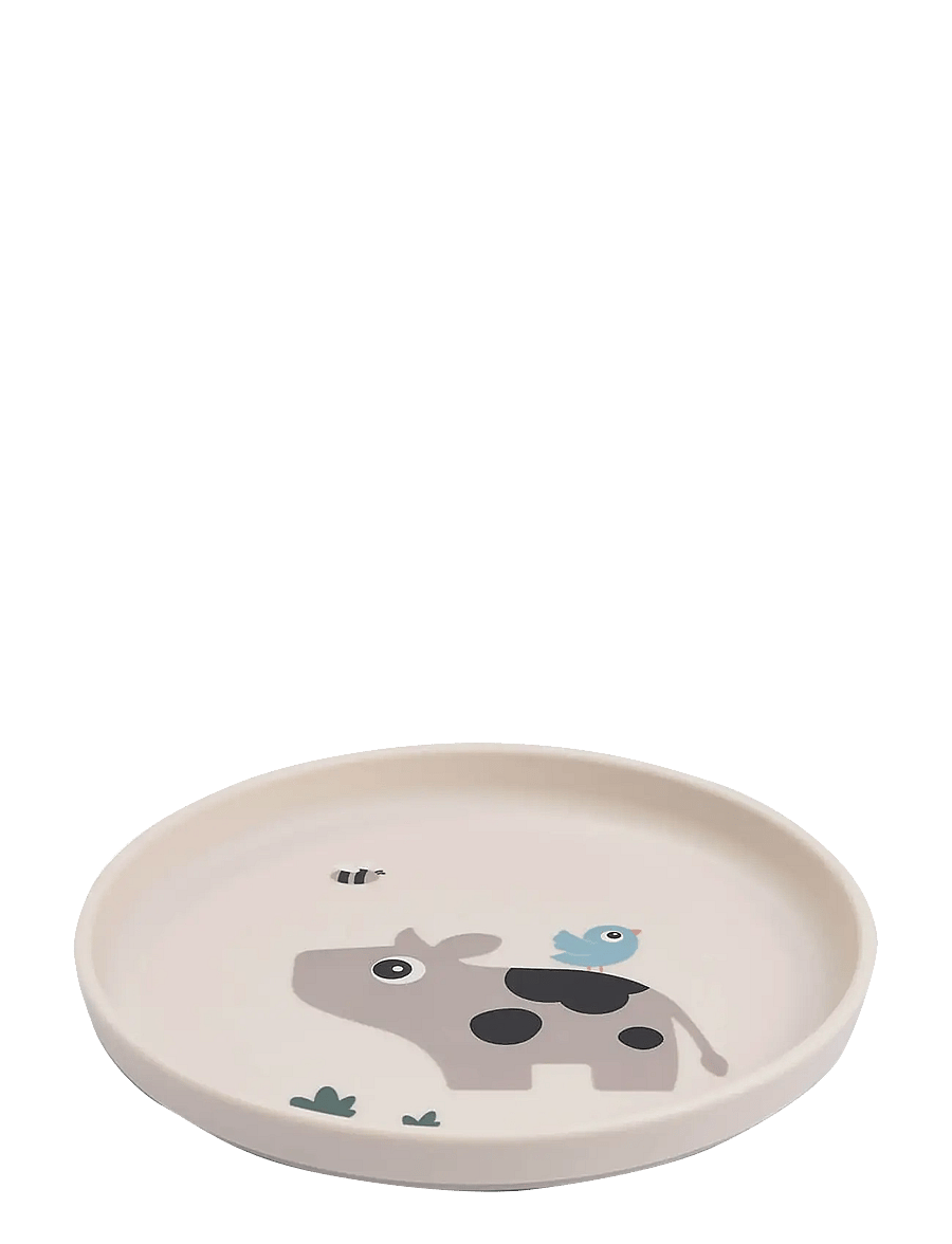 Done by Deer - Foodie plate Tiny farm Sand - teller - sand - 1