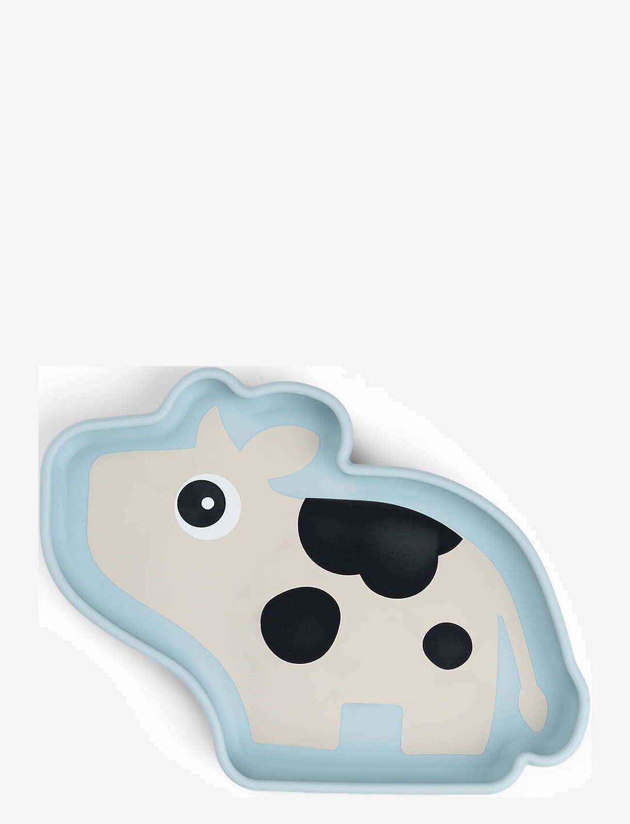 Done by Deer - Silicone Stick&Stay plate Dotti Blue - essgeschirr - blue - 0