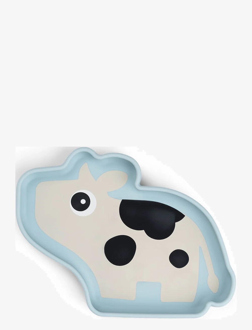 Done by Deer - Silicone Stick&Stay plate Dotti Blue - essgeschirr - blue - 0