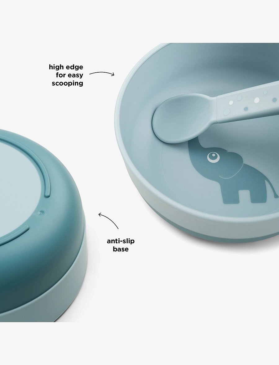 Done by Deer - Foodie bowl Elphee Blue - lauanõude komplektid - blue - 2