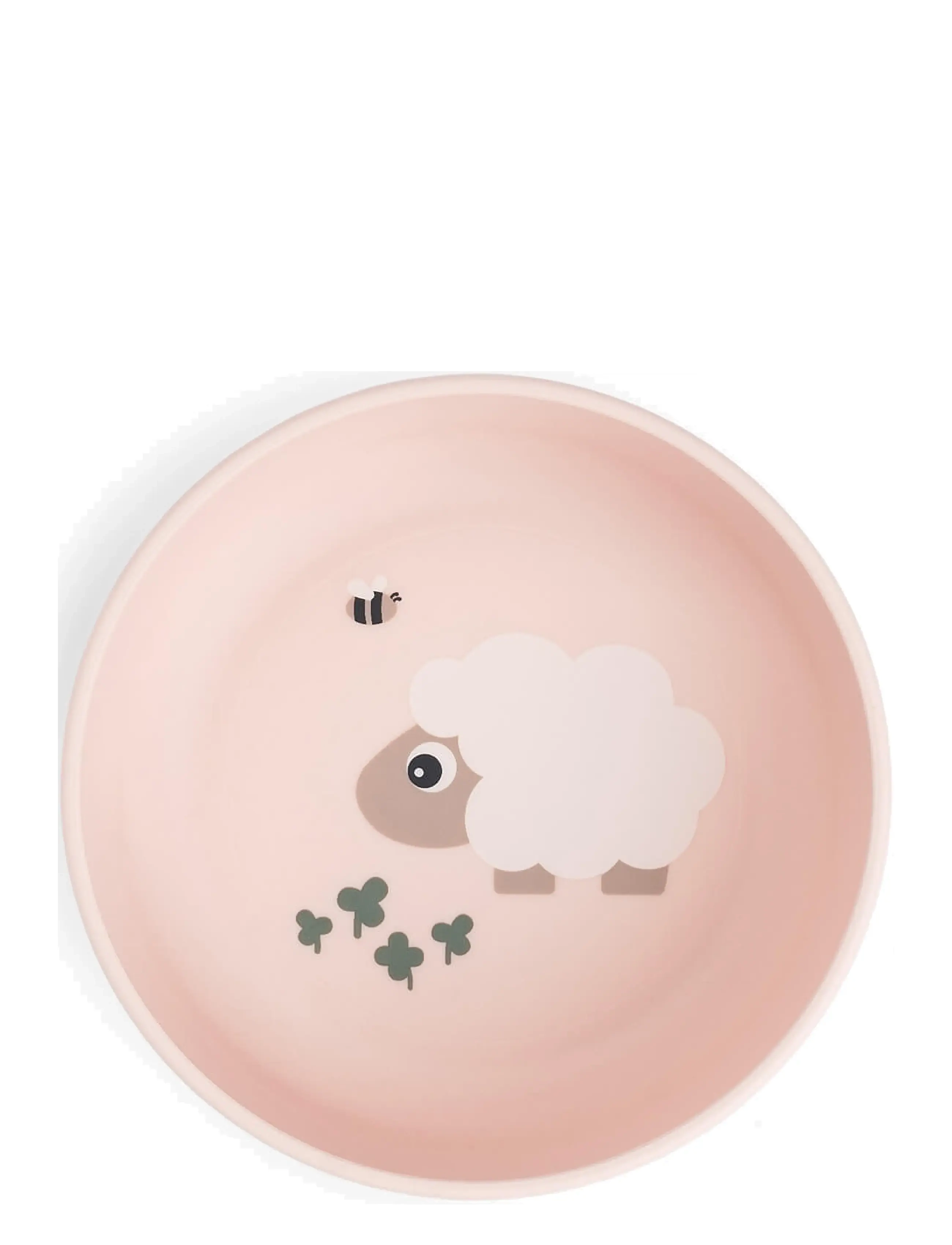 Done by Deer Foodie Bowl Tiny Farm Powder, Ø12.5X H 4.5 cm.375ml, Plates & Bowls, Rosa - Kinder