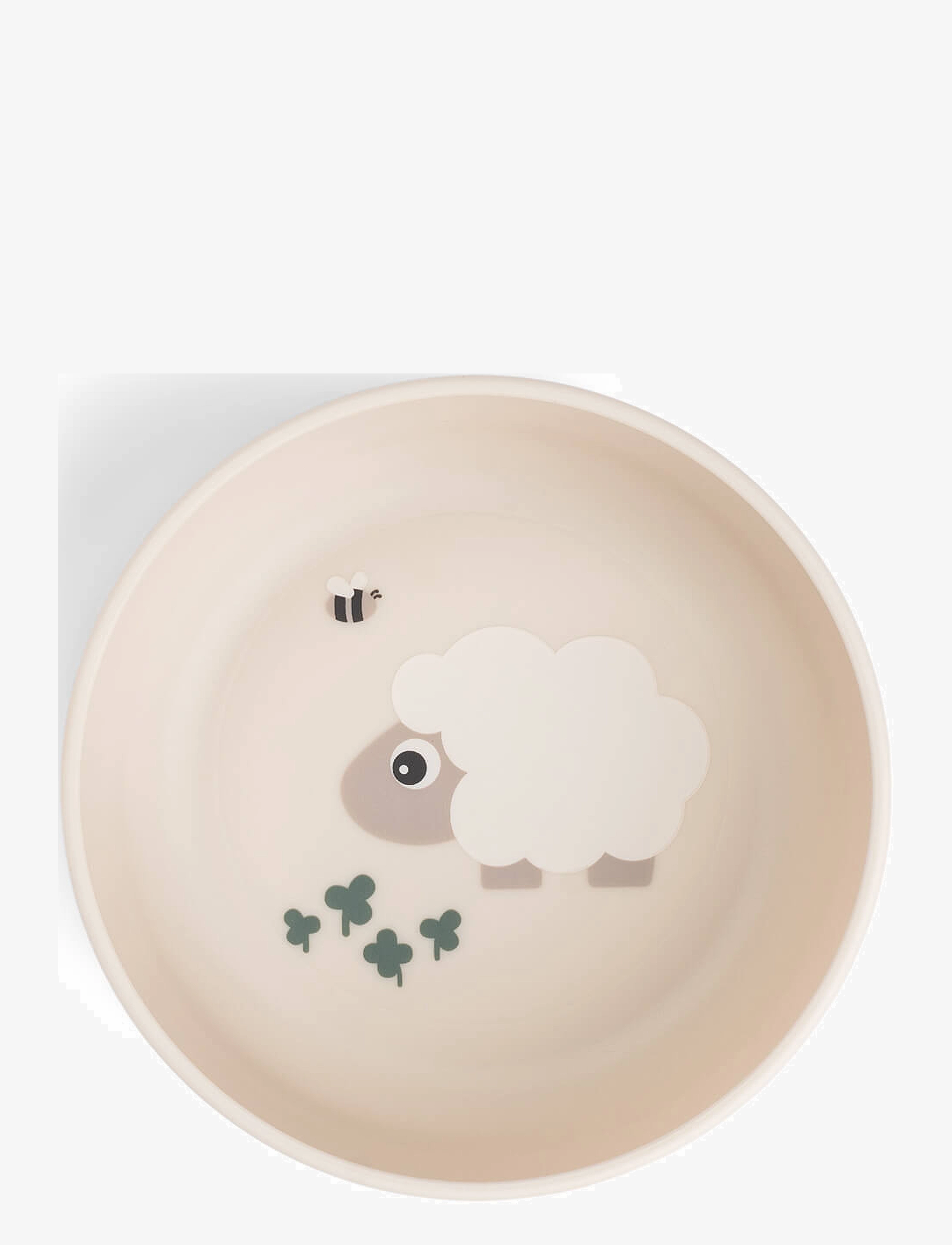 Done by Deer Foodie Bowl Tiny Farm Sand, Ø12.5X H 4.5 cm.375ml, Home, Beige - Meal Time, Kinder