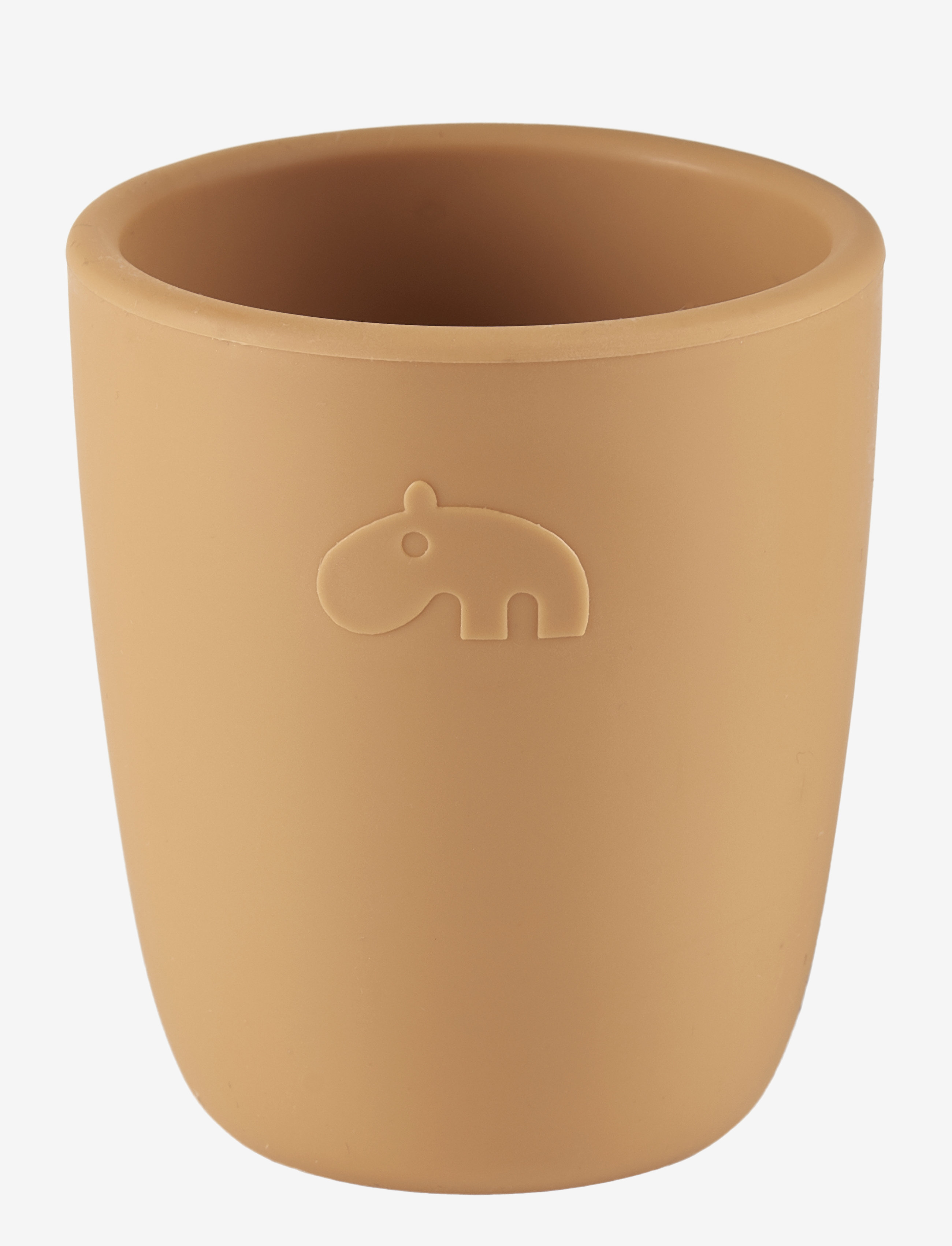 Done by Deer Silicone mini mug Mustard - Scandinavian style - MUSTARD / yellow