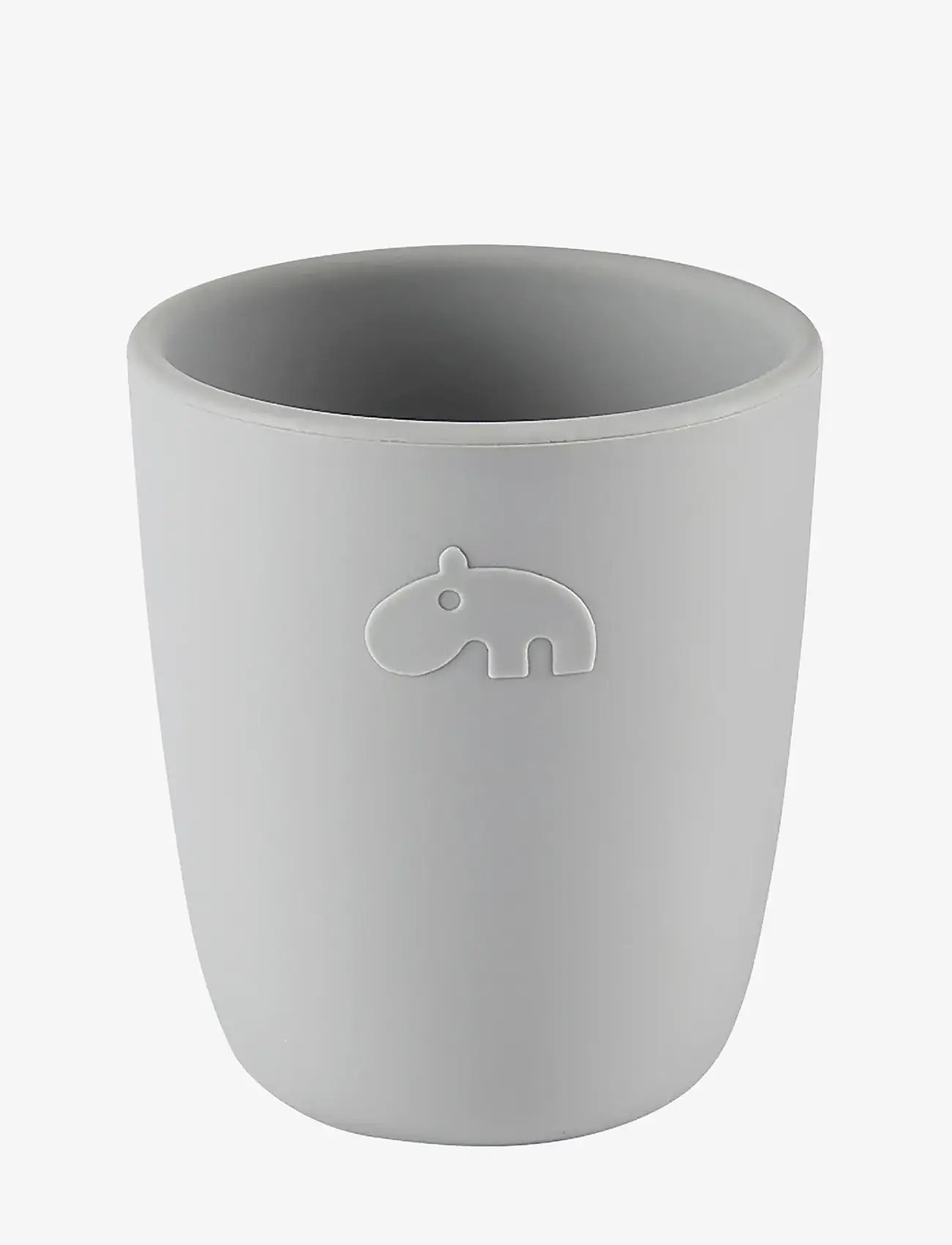 Done by Deer - Silicone mini mug Grey - matarsett - grey - 0