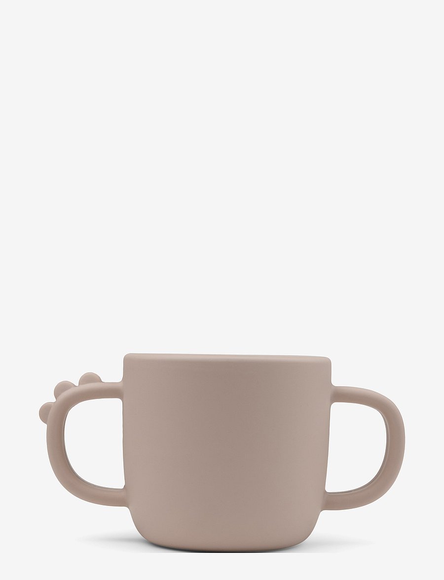 Done by Deer - Peekaboo 2-handle cup Croco Powder - serviessets - powder - 2