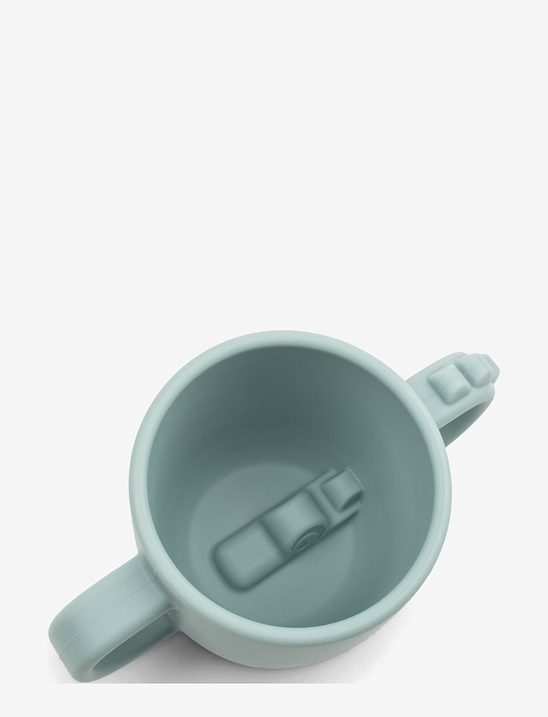 Done by Deer - Peekaboo 2-handle cup Croco Blue - essgeschirr - blue - 2