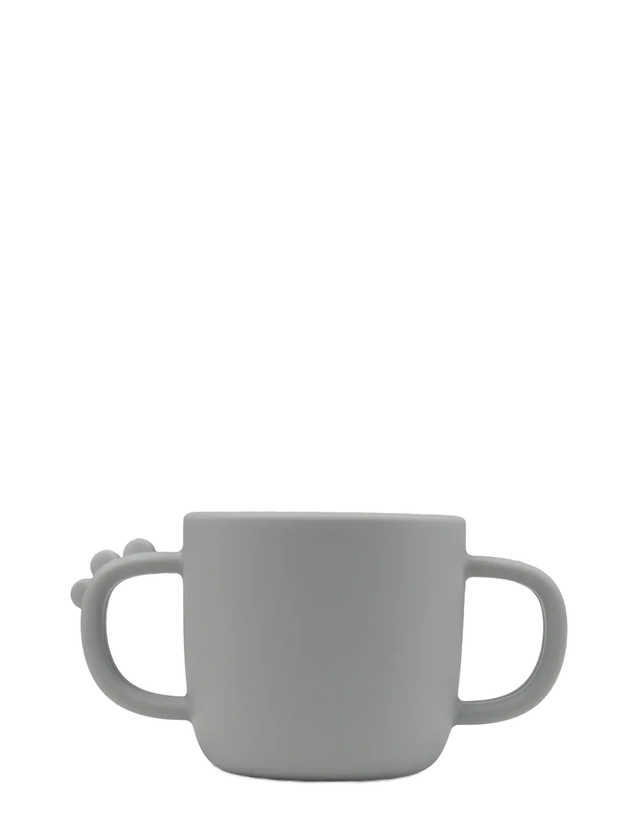 Done by Deer - Peekaboo 2-handle cup Croco Grey - essgeschirr - grey - 2