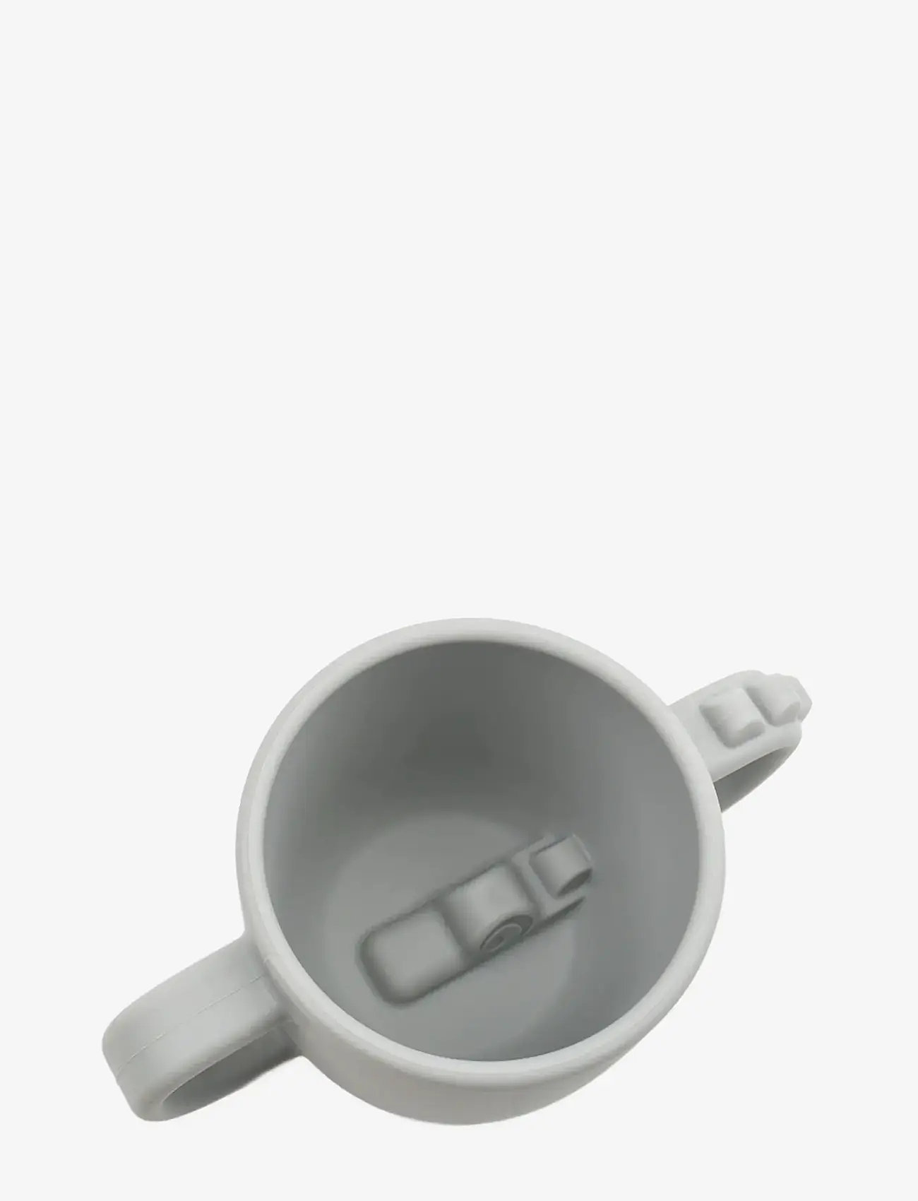 Done by Deer - Peekaboo 2-handle cup Croco Grey - dinner sets - grey - 3