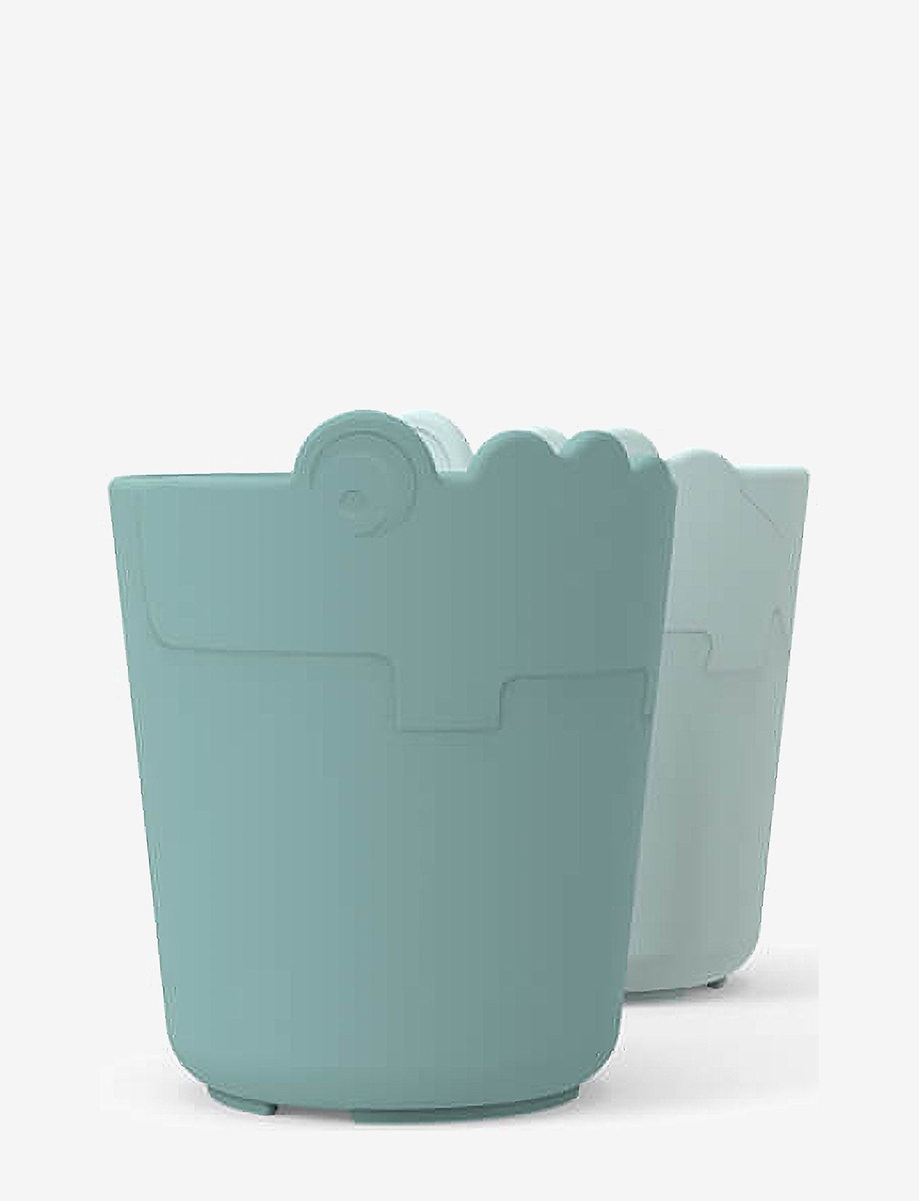 Done by Deer - Kiddish mini mug 2-pack Croco Blue - essgeschirr - blue - 1