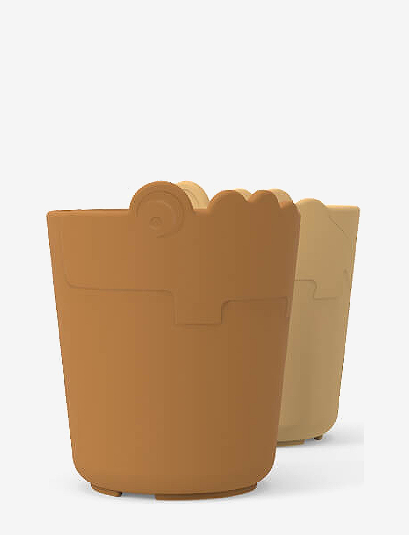 Done by Deer - Kiddish mini mug 2-pack Croco - astiasetit - mustard - 1