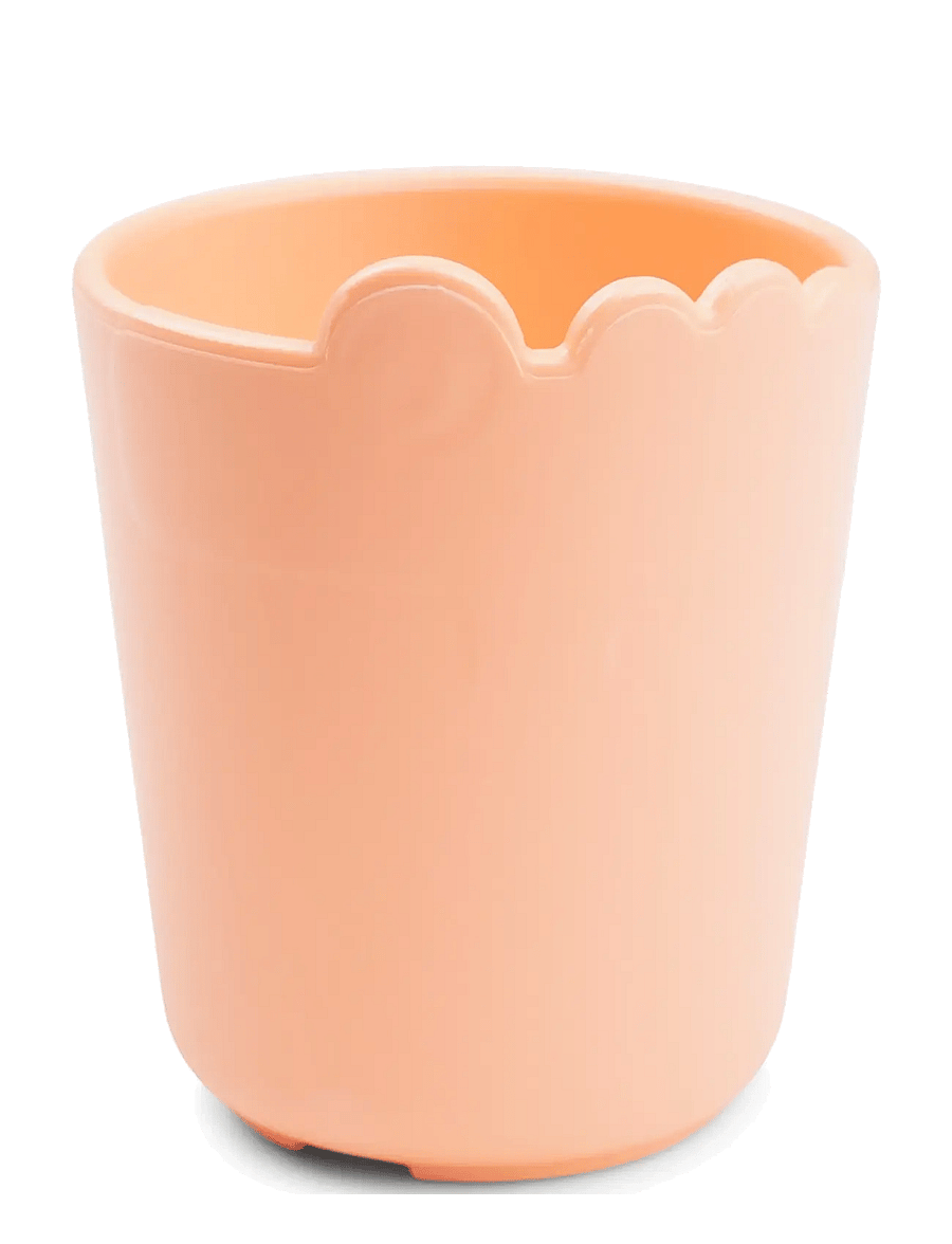 Done by Deer - Kiddish mini mug 2-pack Croco Sand/Coral - koppar & muggar - sand/coral - 2