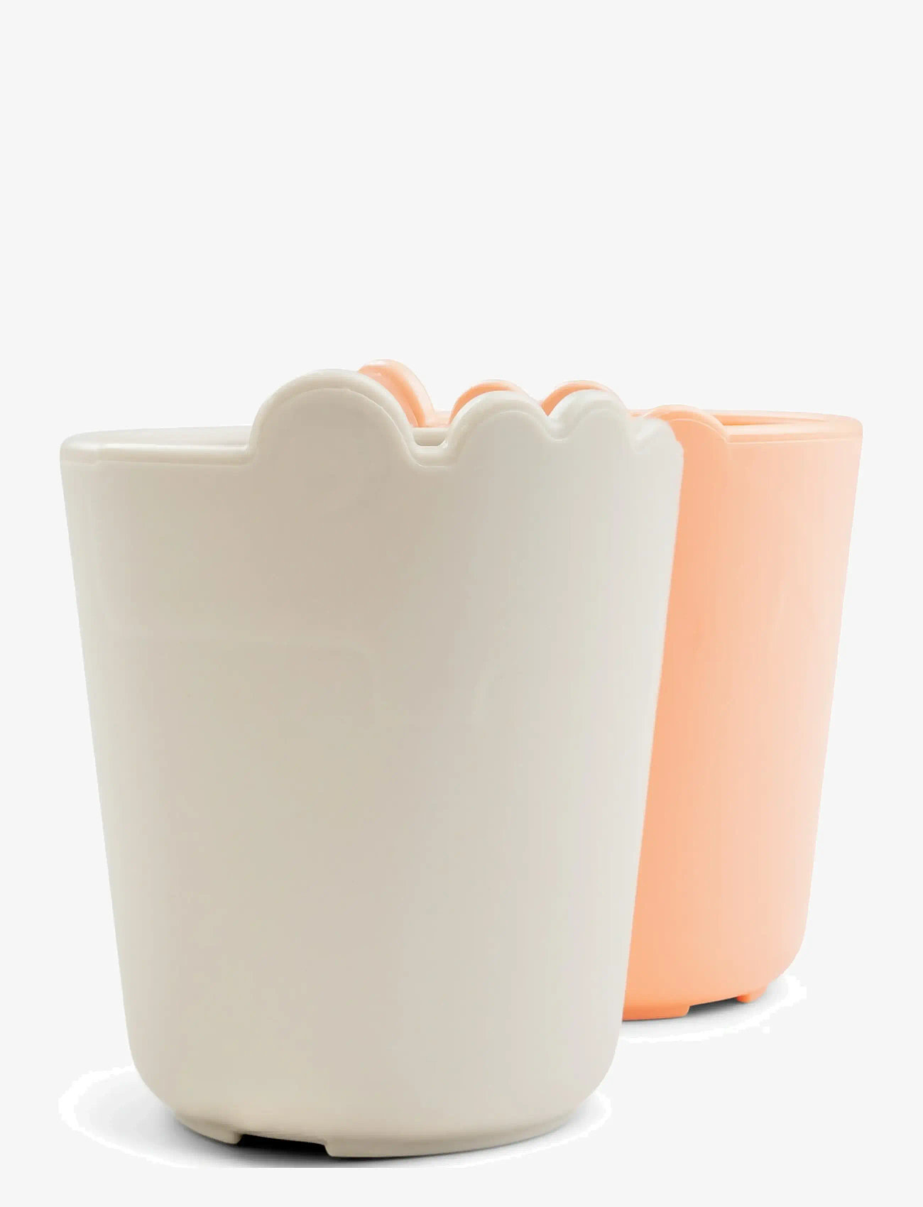 Done by Deer - Kiddish mini mug 2-pack Croco Sand/Coral - tassen & becher - sand/coral - 3