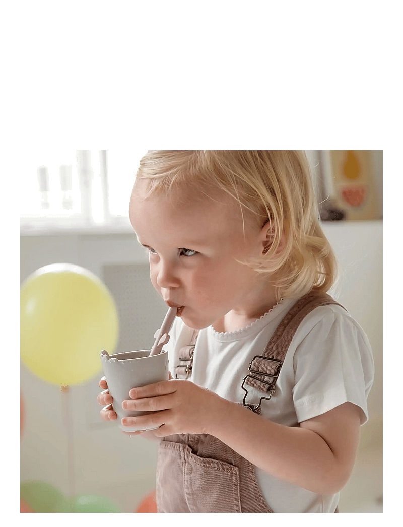 Done by Deer - Kiddish mini mug 2-pack Croco Sand/Coral - tassen & becher - sand/coral - 4