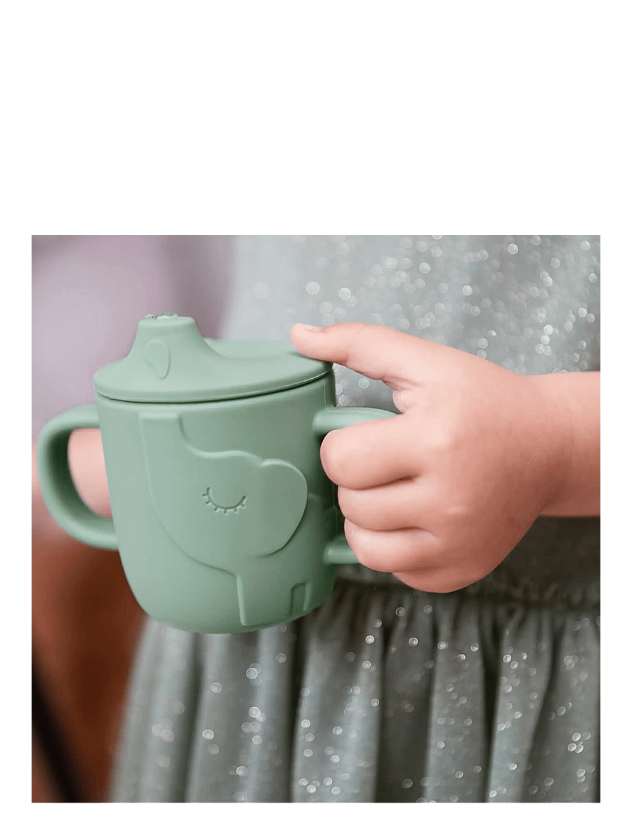Done by Deer - Peekaboo spout/snack cup set Deer friends Grey - schnabeltassen - grey - 5