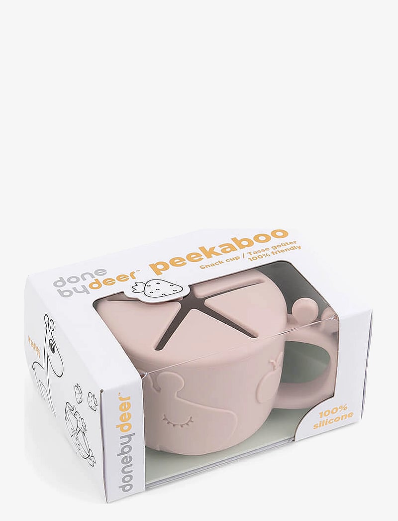 Done by Deer - Peekaboo snack cup Raffi Powder - tassen & becher - powder - 3