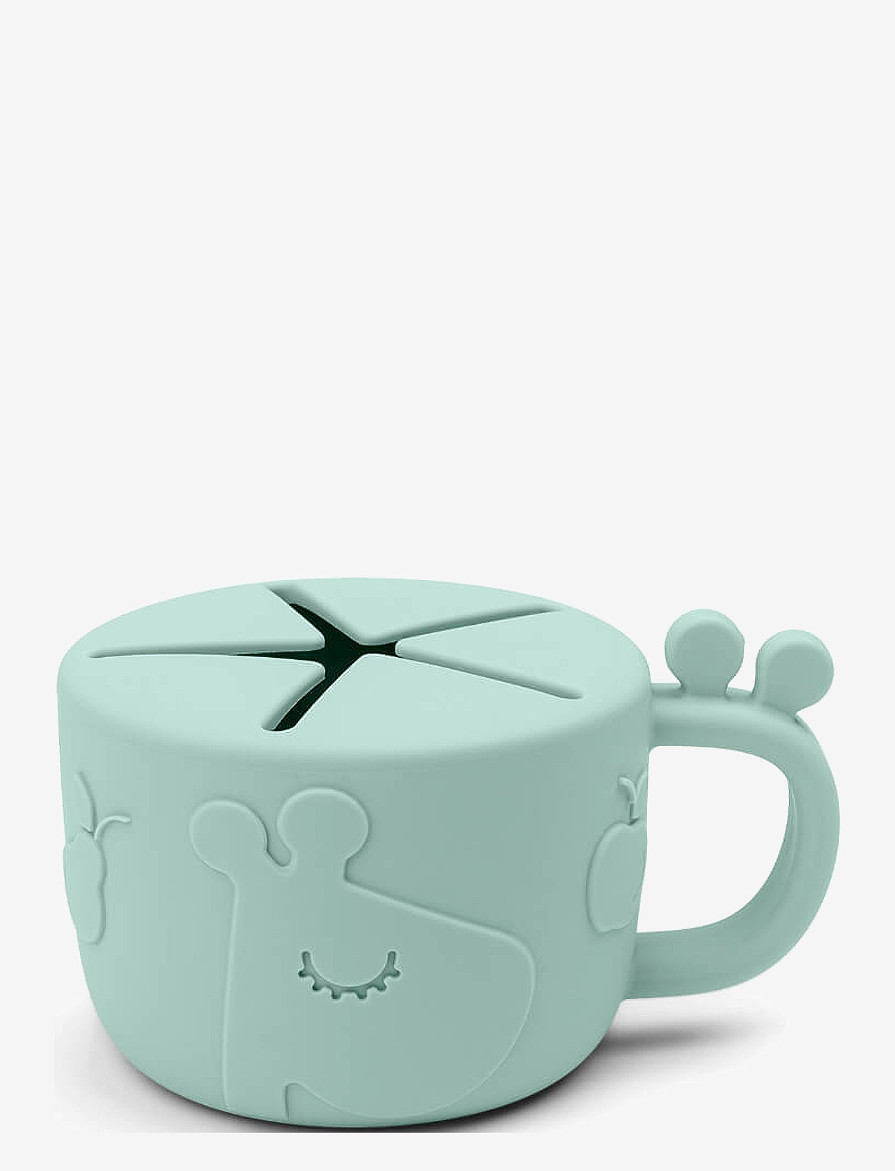 Done by Deer - Peekaboo snack cup Raffi Blue - blue - 0