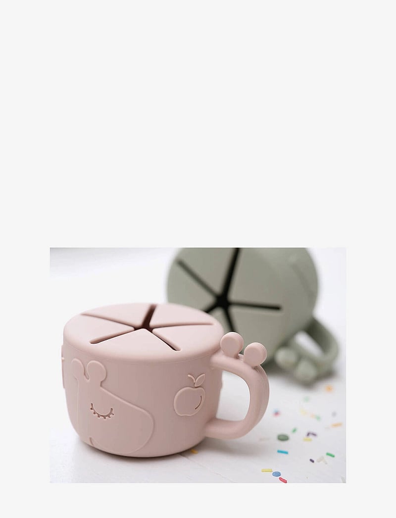 Done by Deer - Peekaboo snack cup Raffi Blue - blue - 5