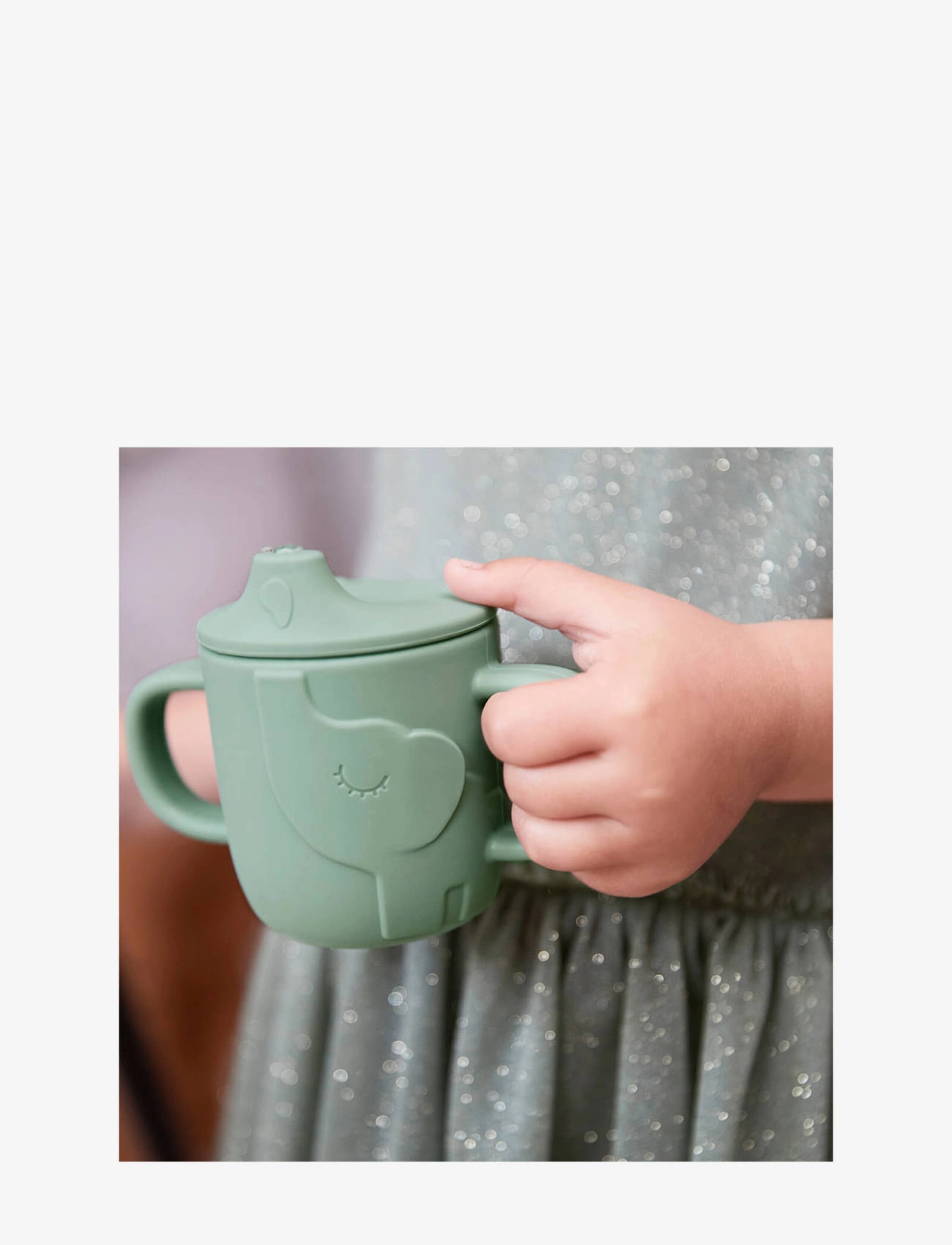 Done by Deer - Peekaboo spout cup Elphee Blue - pipmuggar - blue - 3