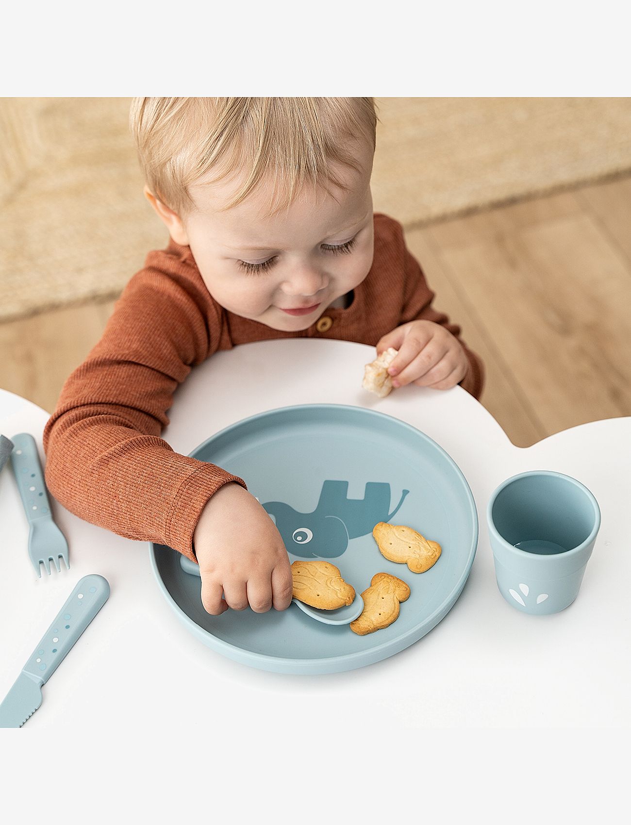 Done by Deer - Foodie mini mug Elphee Blue - essgeschirr - blue - 2