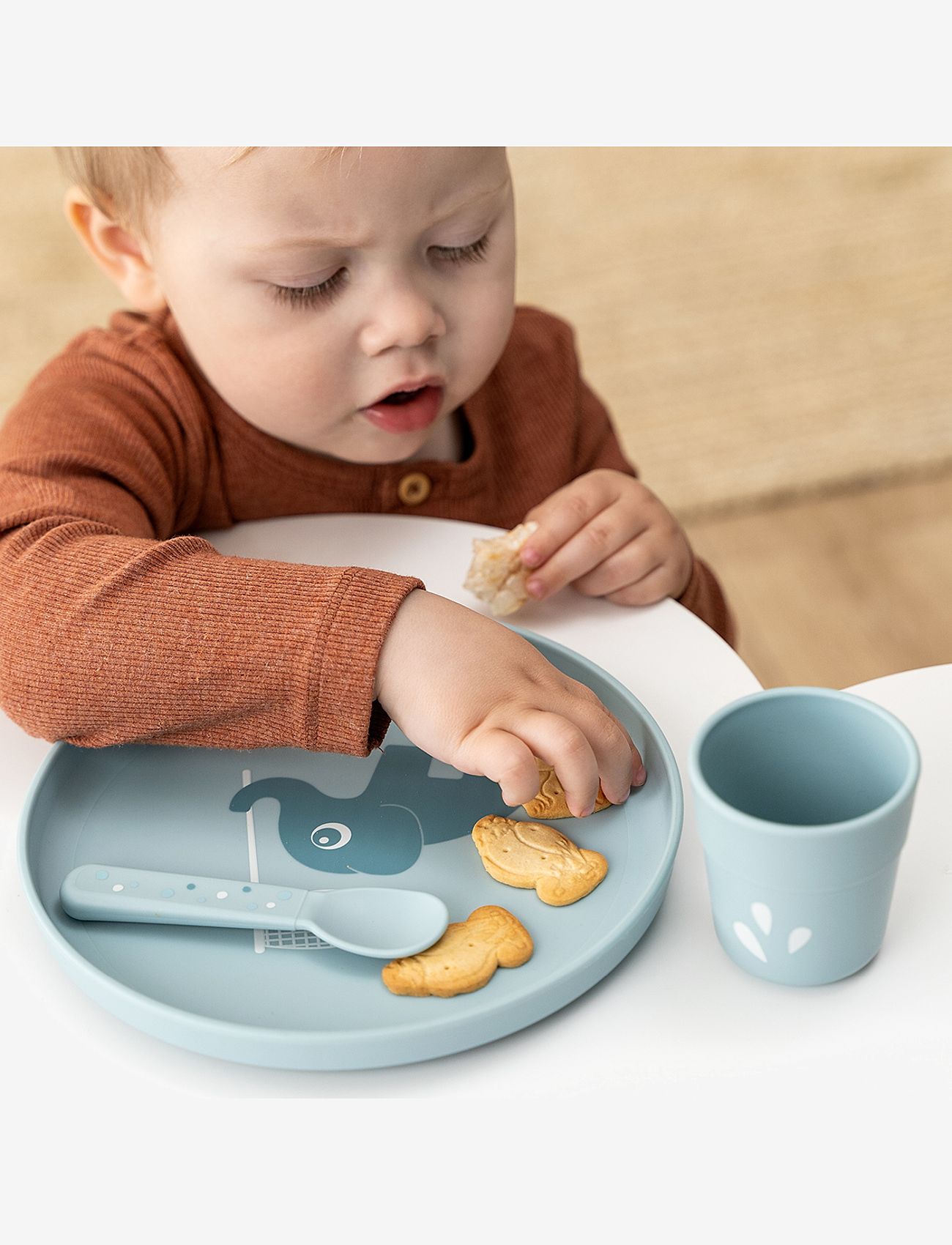 Done by Deer - Foodie mini mug Elphee Blue - essgeschirr - blue - 3