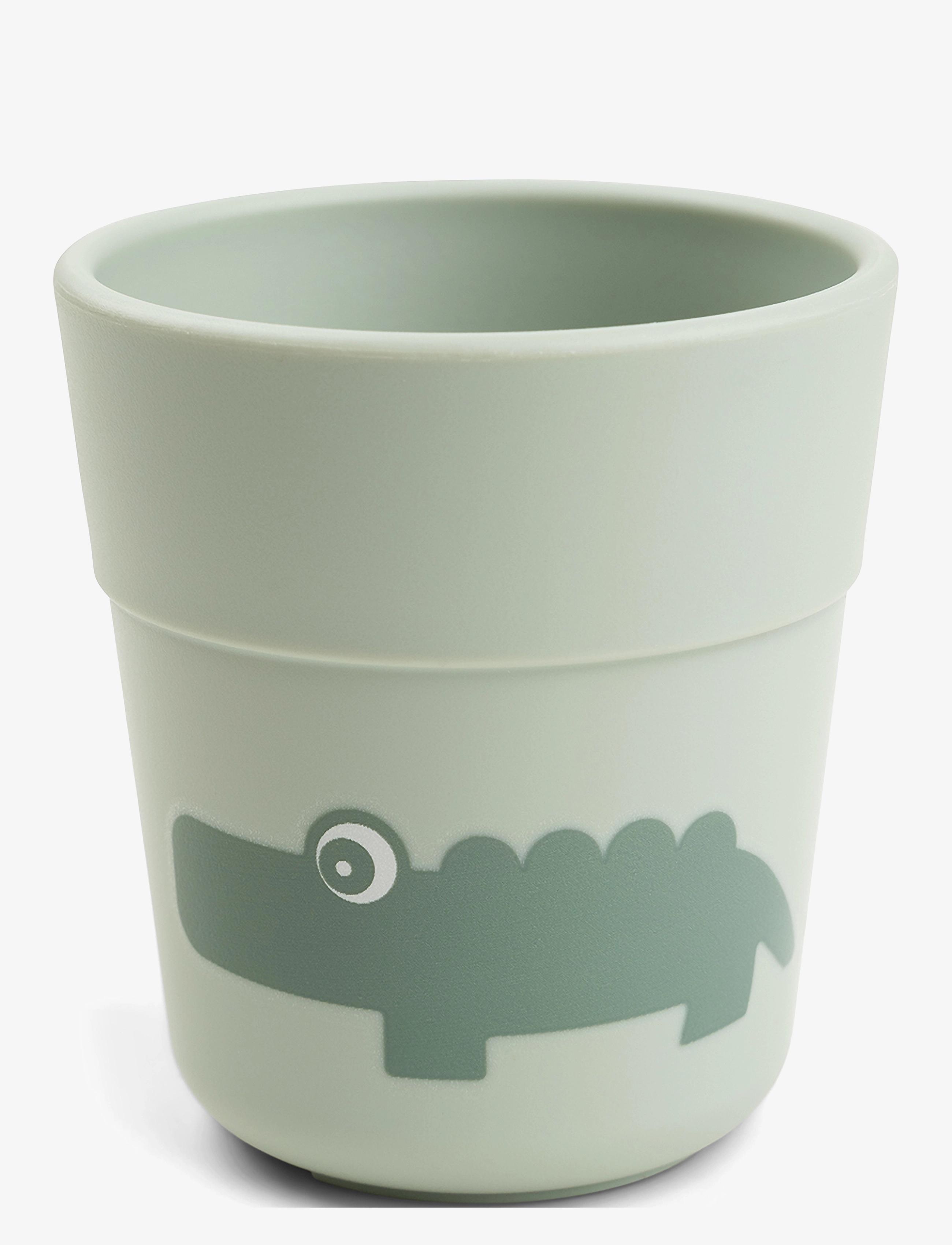 Done by Deer Foodie Mini Mug Croco, One Size, Green, Kopper & Krus > Kopper, Børn