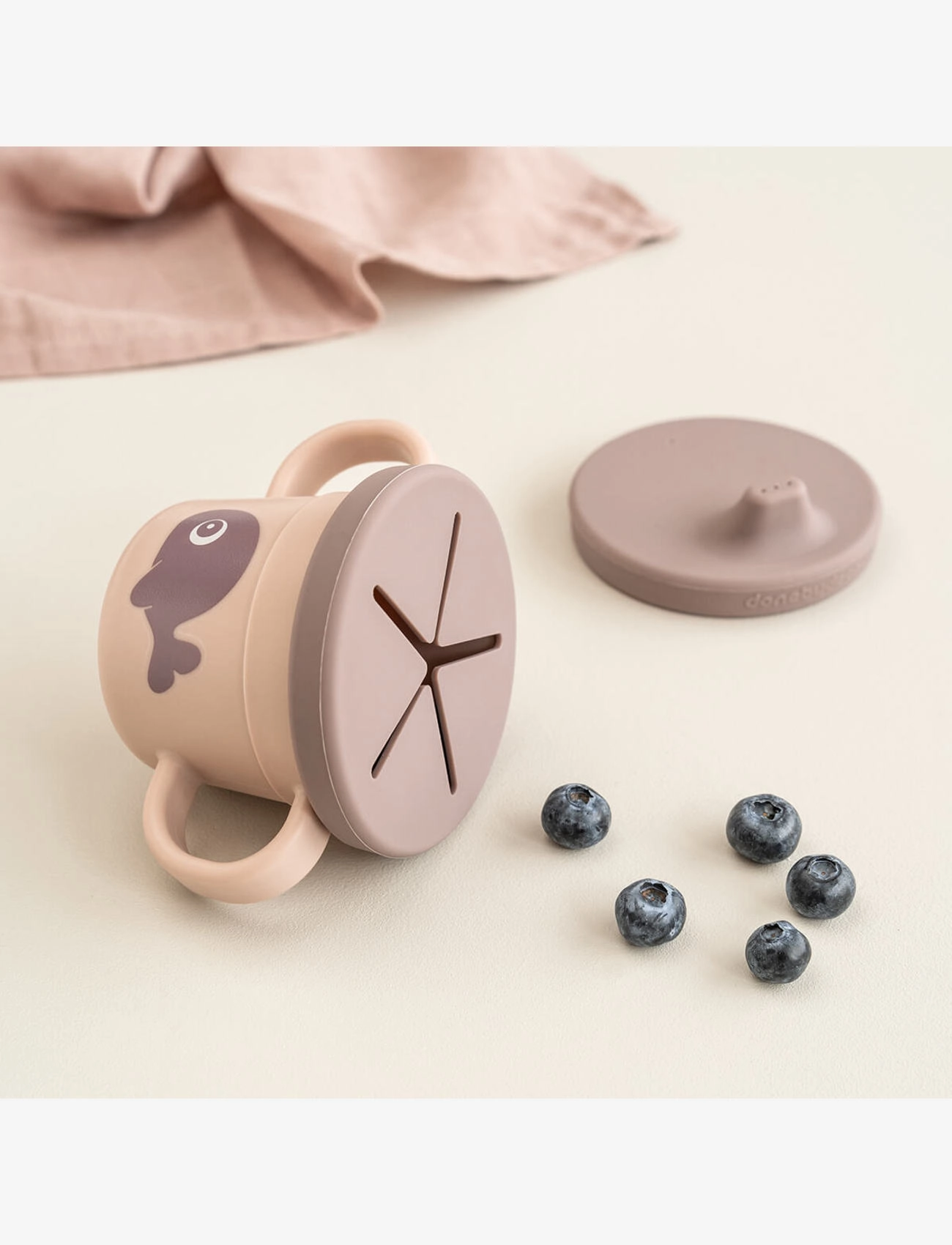 Done by Deer - Foodie spout/snack cup Wally Powder - powder - 4