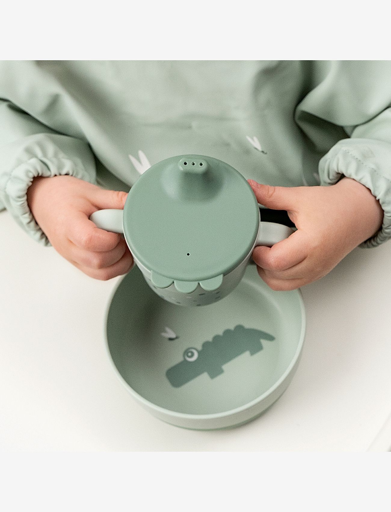 Done by Deer - Foodie spout cup Happy dots Powder - schnabeltassen - powder - 3