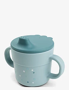 Foodie spout cup Happy dots Blue, Done by Deer