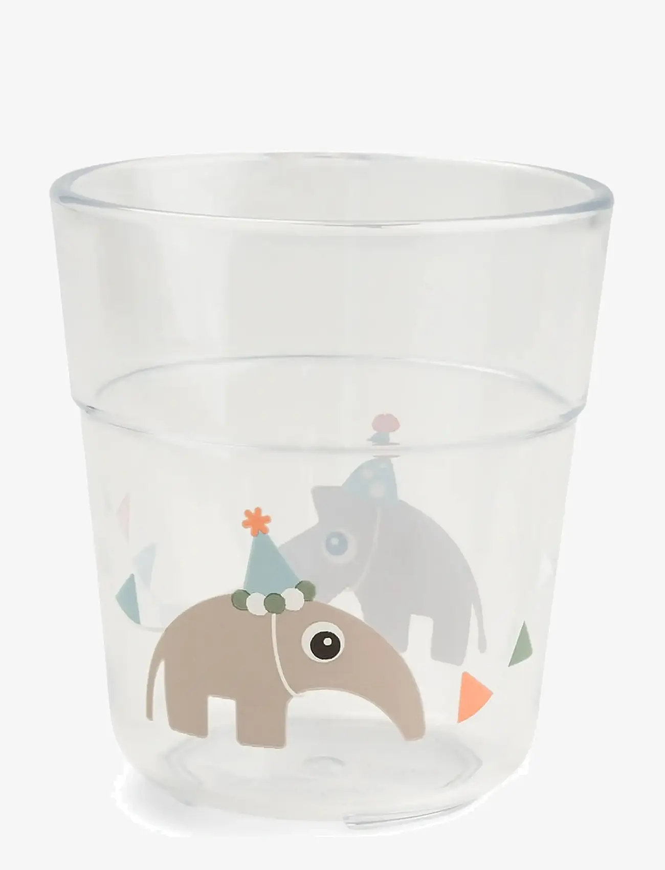 Done by Deer - Glass L Celebration Sand - tassen & becher - sand - 1