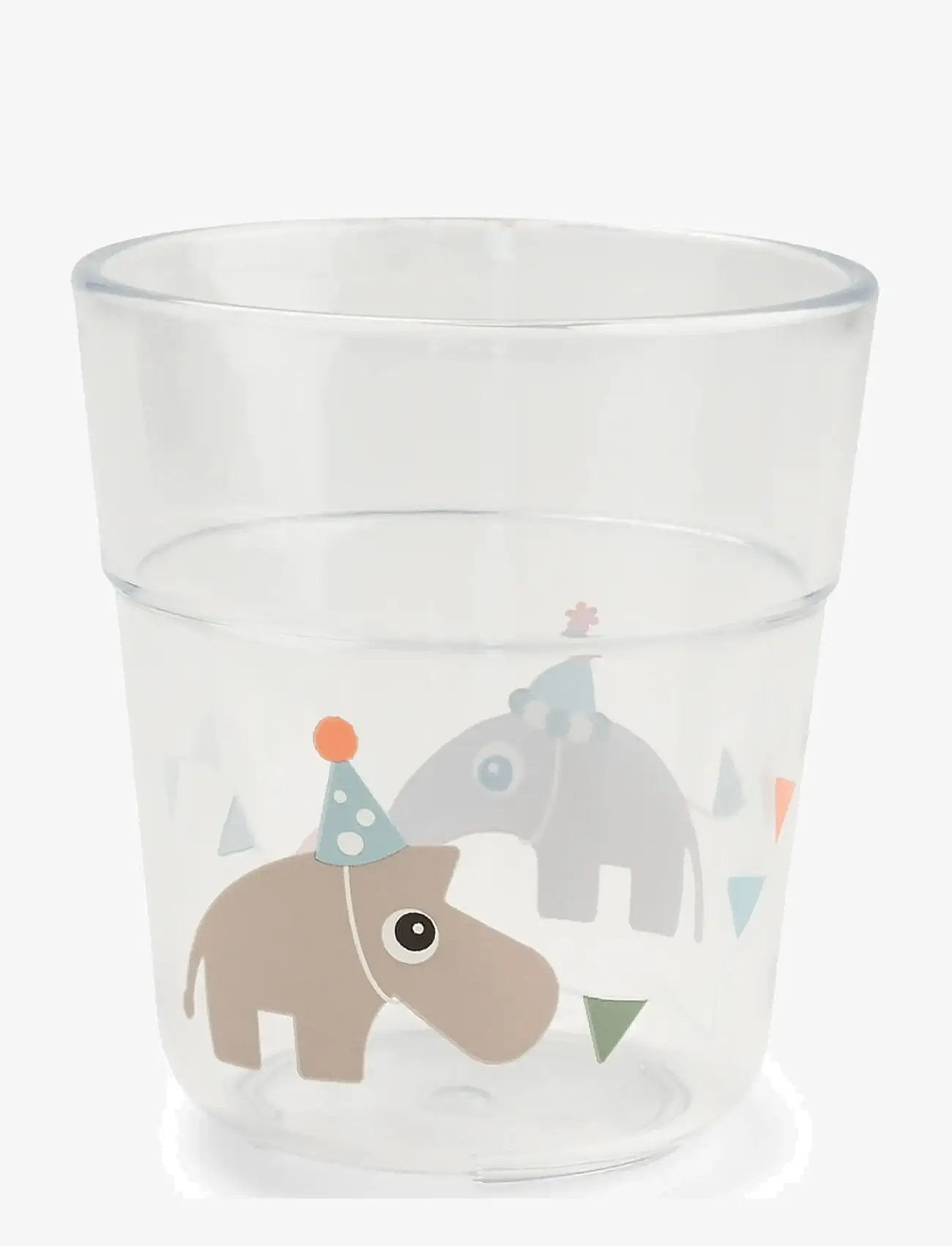 Done by Deer - Glass L Celebration Sand - tassen & becher - sand - 2