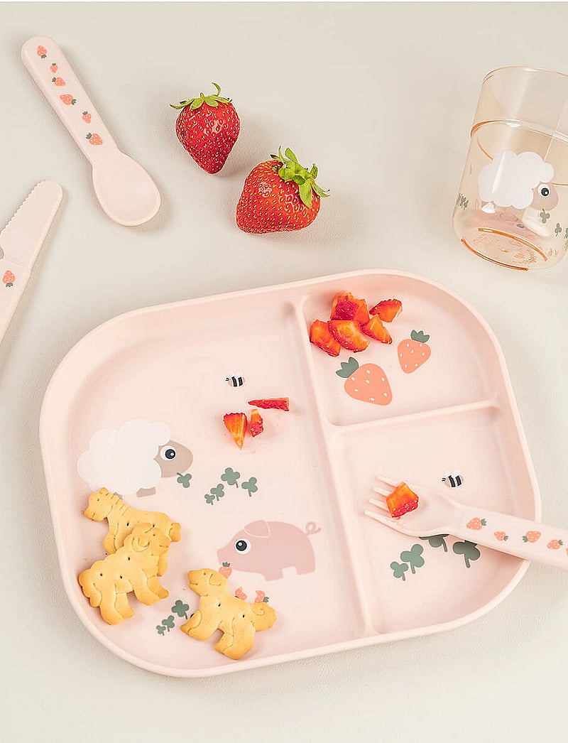 Done by Deer - Glass L Tiny farm Powder - tassen & becher - powder - 3