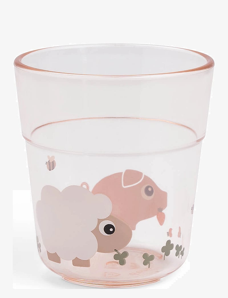 Done by Deer - Glass L Tiny farm Powder - tassen & becher - powder - 1