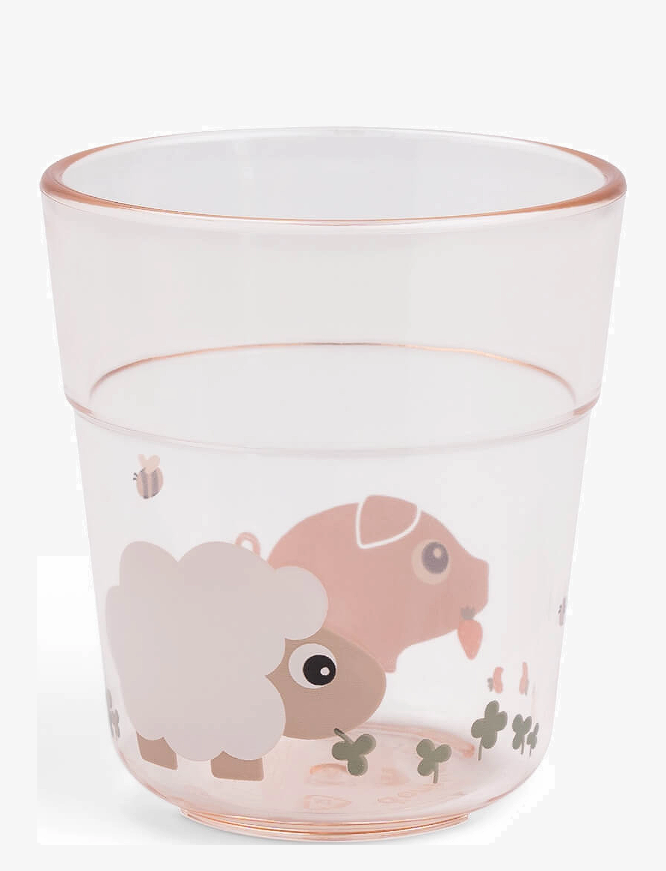Done by Deer - Glass L Tiny farm Powder - tassen & becher - powder - 1