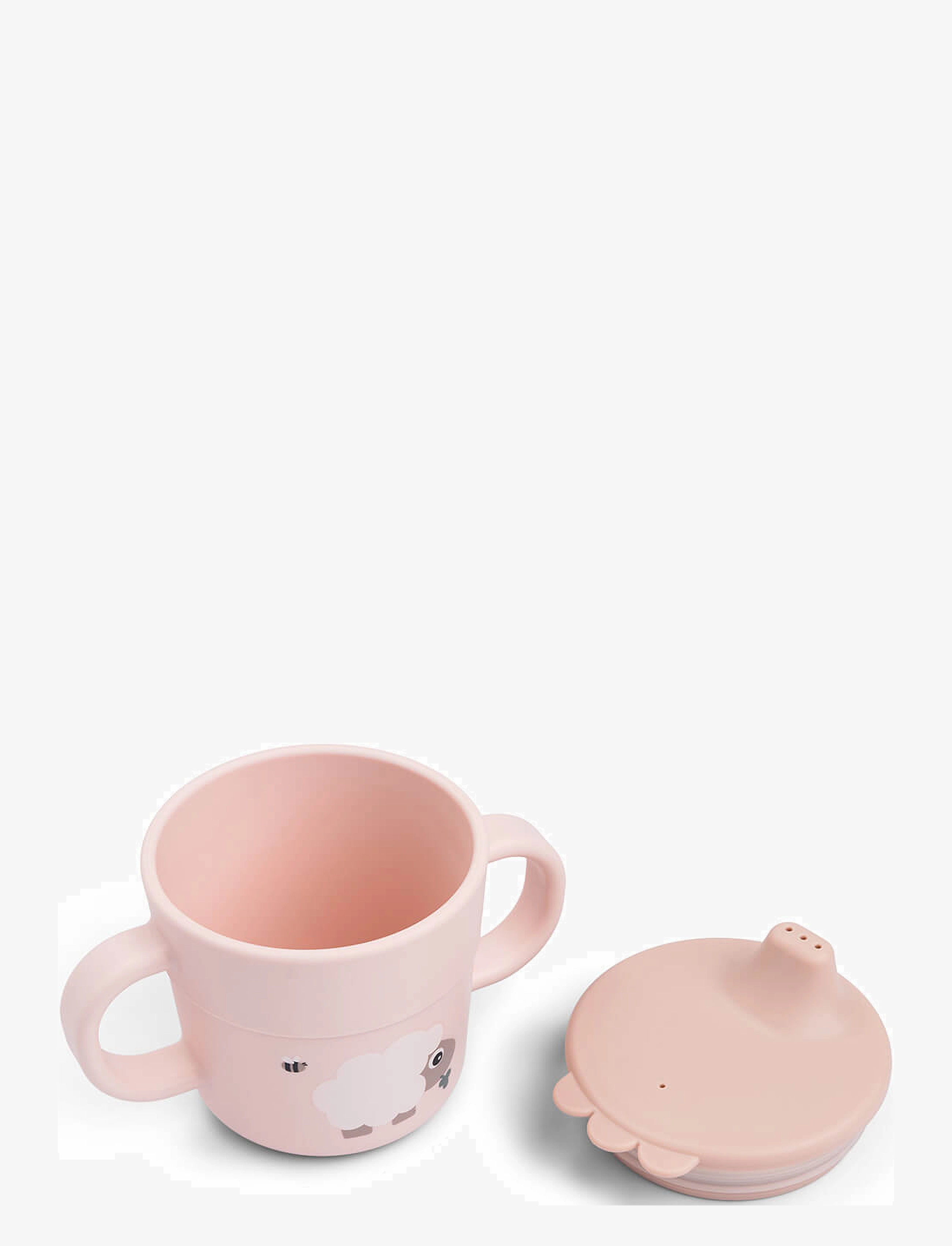 Done by Deer - Foodie spout cup Tiny farm Powder - mazuļu krūzītes - powder - 1