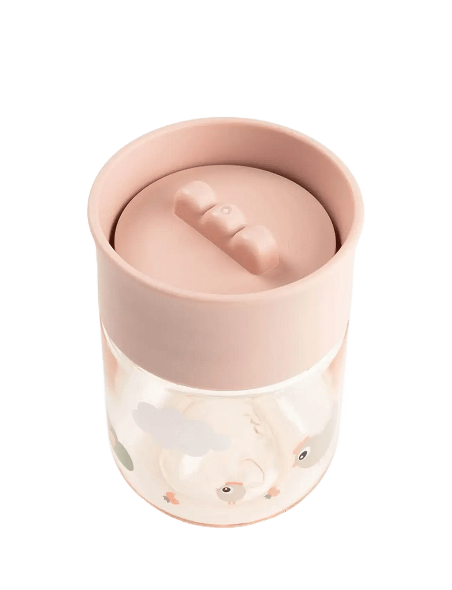 Done by Deer - Learning cup 360° Tiny farm Powder - tassid ja kruusid - powder - 2