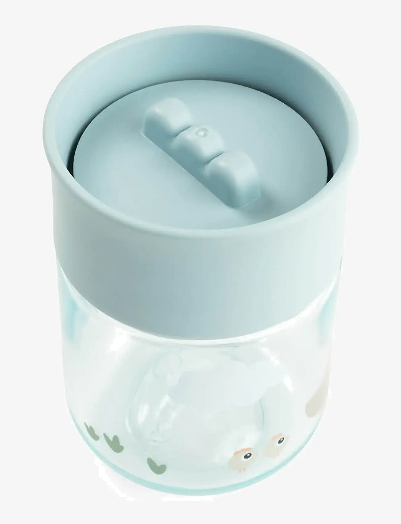 Done by Deer - Learning cup 360° Tiny farm Blue - koppar & muggar - blue - 2