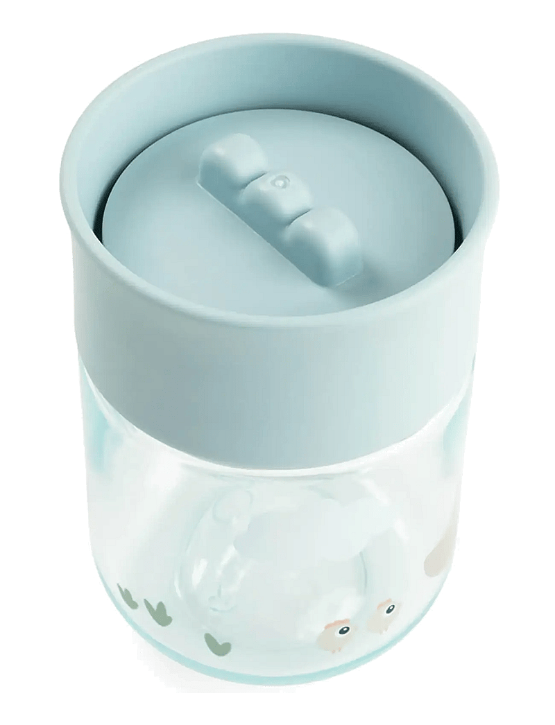Done by Deer - Learning cup 360° Tiny farm Blue - koppar & muggar - blue - 2