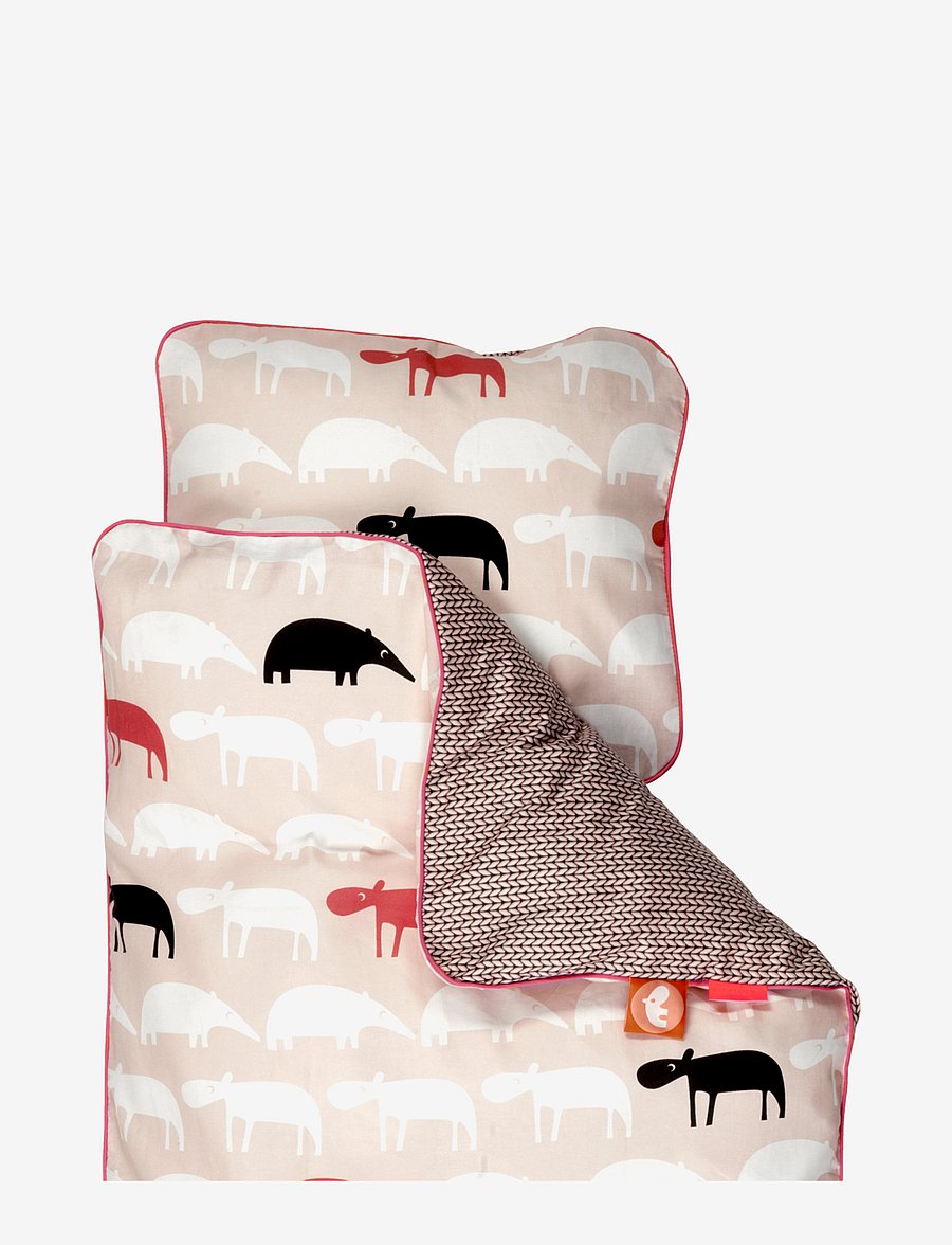 Done by Deer - Bedlinen baby SE Zoopreme - påslakanset - powder - 0