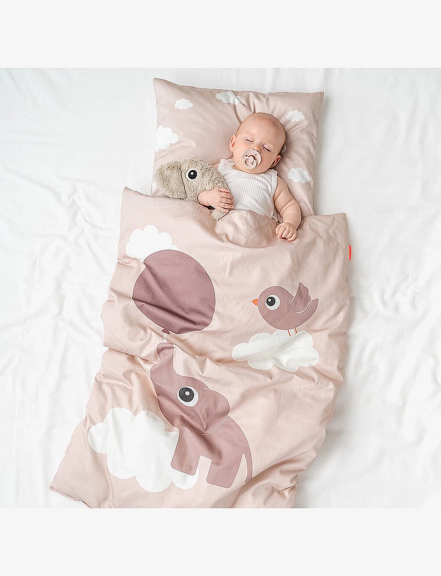 Done by Deer - Bedlinen junior DK Elphee Powder - bettwäsche-set - powder - 3