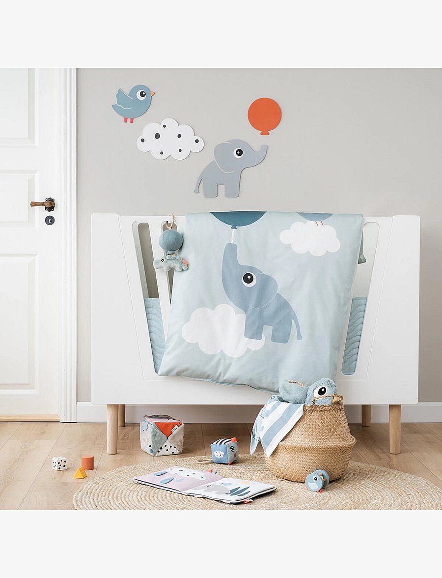 Done by Deer - Bedlinen junior DK Elphee Blue - bettwäsche-set - blue - 3