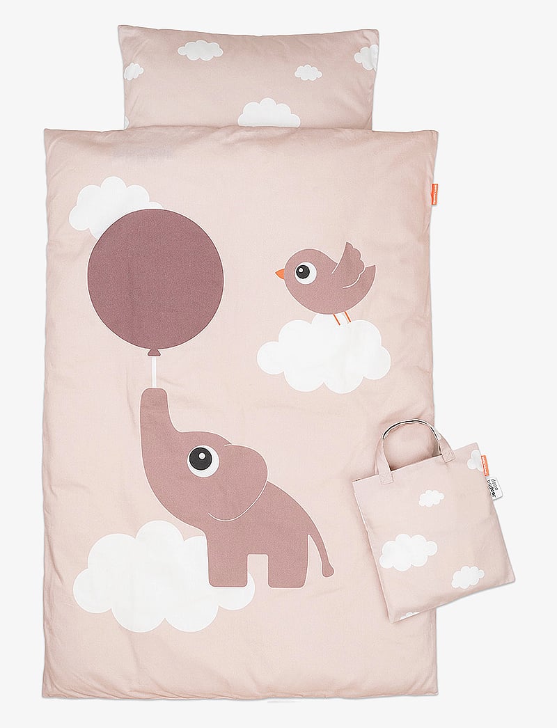 Done by Deer - Bedlinen junior INT Elphee Powder - bettwäsche-set - powder - 0