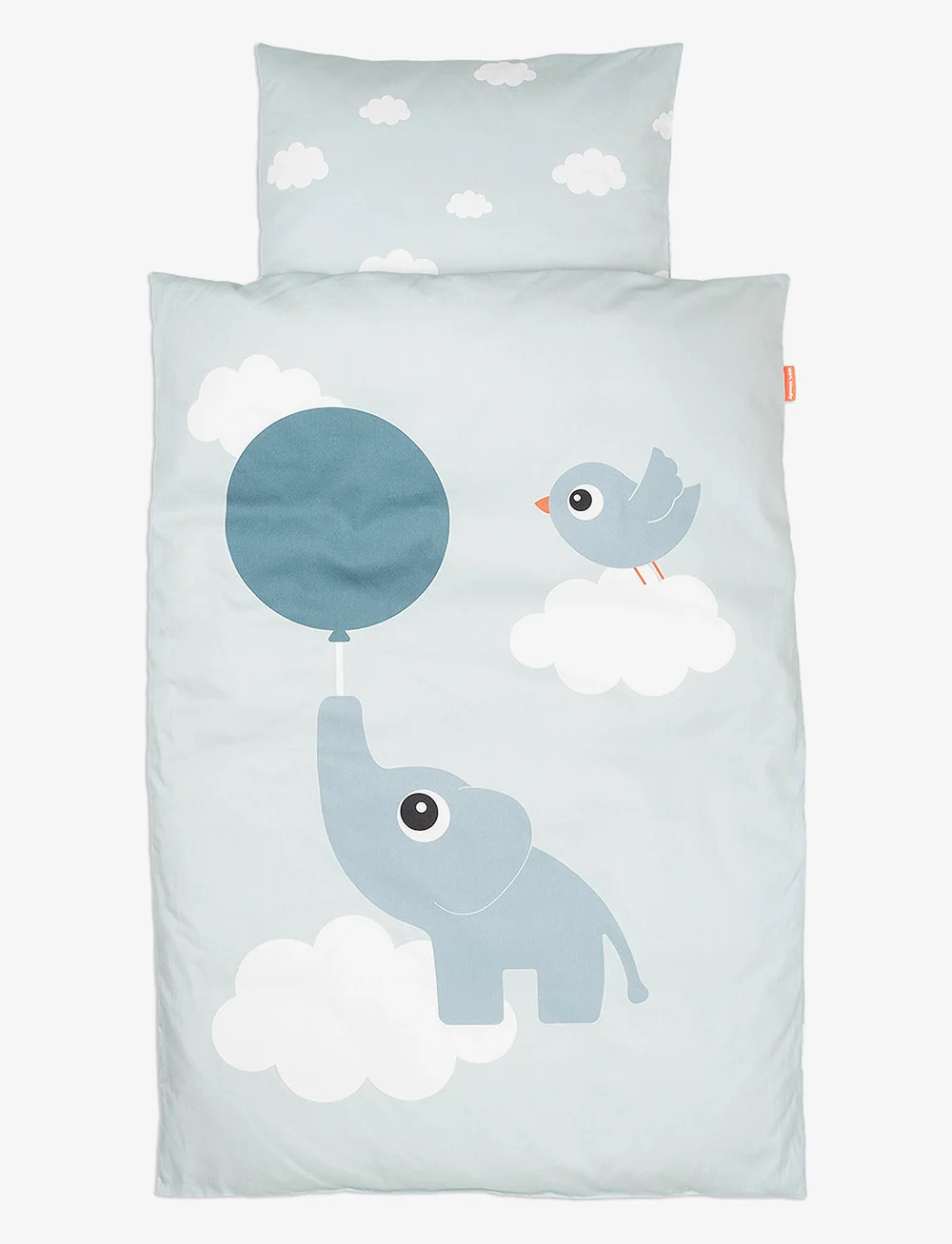 Done by Deer - Bedlinen junior INT Elphee Blue - bettwäsche-set - blue - 1