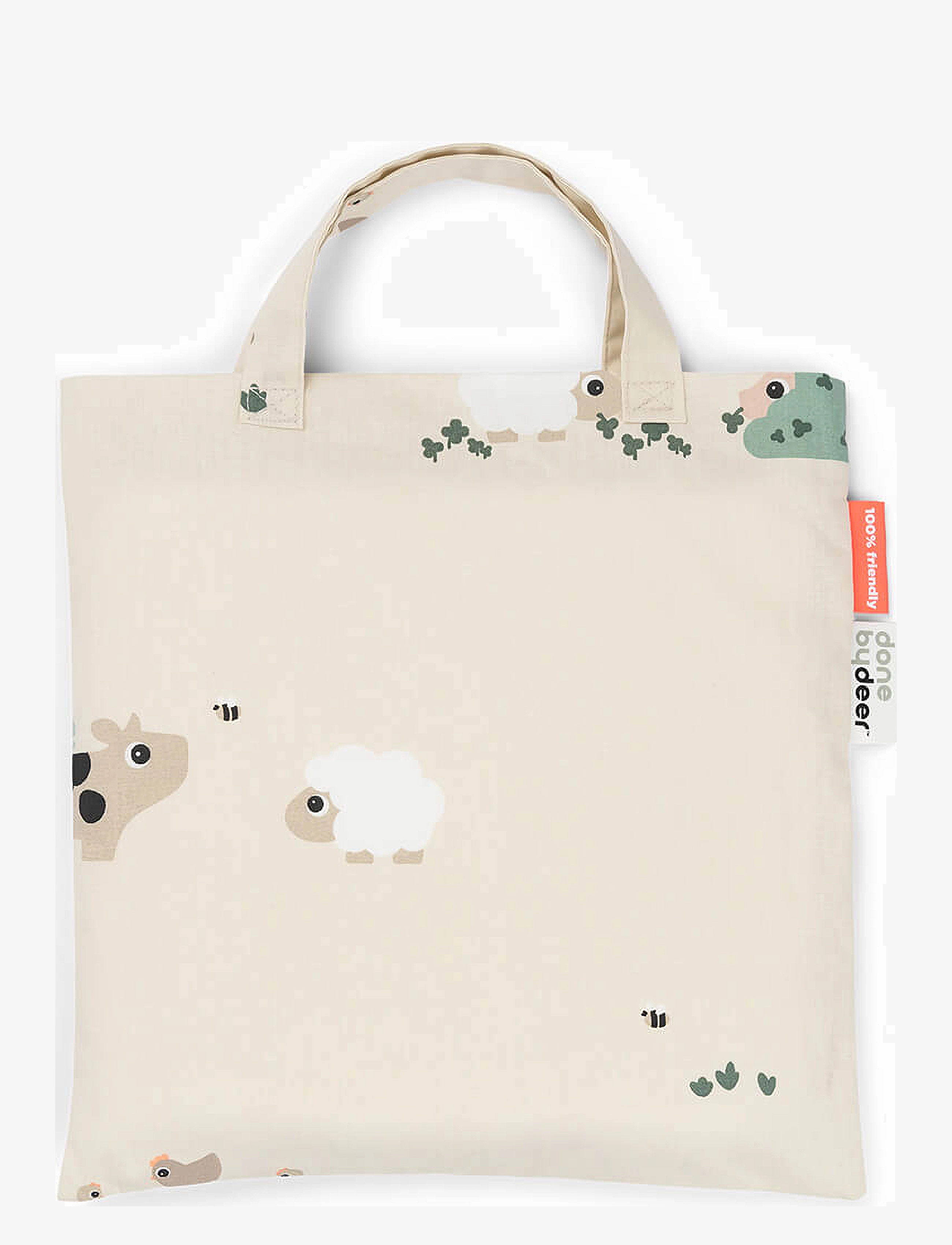Done by Deer - Bedlinen baby INT/DK Tiny farm Sand - bettwäsche-set - sand - 1
