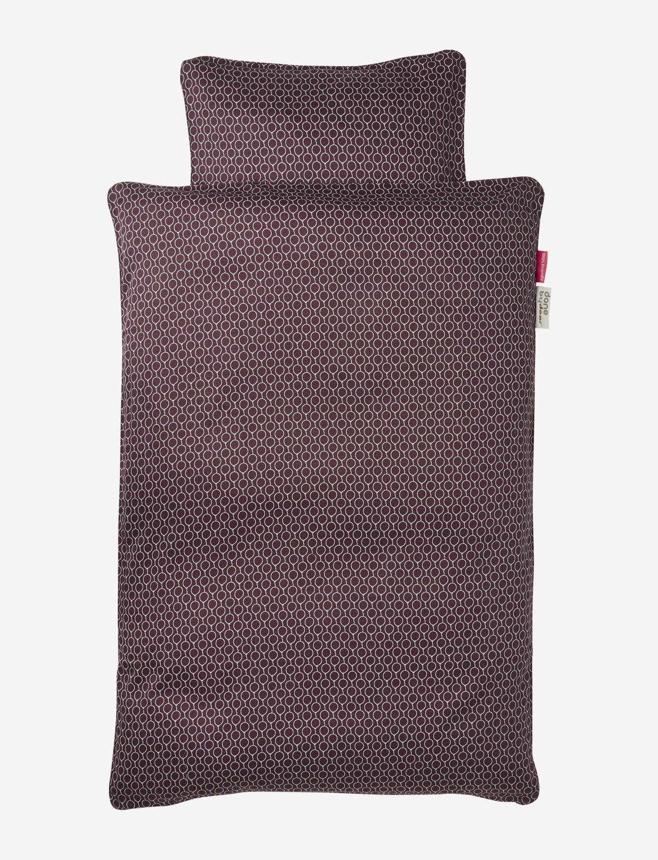 Done by Deer - Bedlinen baby, SE Balloon - bettwäsche-set - dark powder - 0